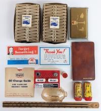 Lot Of Vintage Mobil Service Station Promotional Items & More