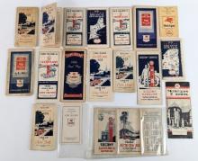 (17) 1920s-1930s SOCONY Mobil Promotional Road Maps