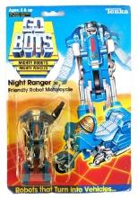 Vintage Tonka Go Bots Mighty Robot Vehicles - Night Ranger #30 NIP