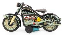 Japan Tin Friction Harley-Davidson Motorcycle