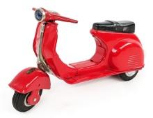 Bandai Tin Friction Vespa Scooter