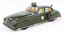 Marx Tin Windup U.S.A. Staff Car