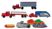 Tootsietoy, Wyandotte, & Japan Toy Trucks