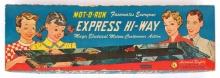 Mot-O-Run Express Hi-Way w/ Magic Electrical Motion In Original Box