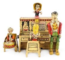Unique Art Tin Windup Lil Abner Dogpatch Band