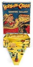 Hopalong Cassidy Mechanical Shooting Gallery w/ Box