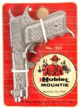 Hubley Mountie Cap Gun Pistol w/ Package