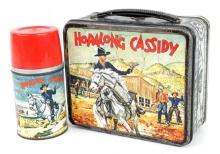 1954 Aladdin Industries Hopalong Cassidy Metal Lunchbox w/ Thermos