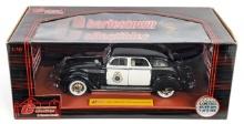 1/18 Scale Charlestown Collectibles 1936 Chrysler Airflow Police Car