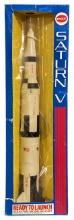 1990 Cox Saturn V Ready To Launch Solid Fuel Model Rocket - NIB
