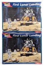 (2) 1/48 Revell First Lunar Landing Model Kits - Sealed