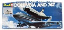1/144 Scale Revell Columbia Shuttle and 747 Airplane Model Kit - NIB