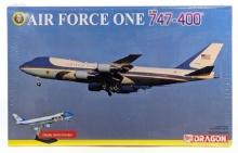 1/144 Scale Dragon Models Air Force One 747-400 Model Kit - Sealed