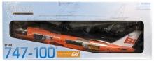 1/144 Dragon Project Cutaway Braniff International 747-100 Jet Airplane Model - Sealed