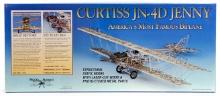 1/16 Model Airways Curtiss JN-4D Jenny Famous Biplane Model Kit - NIB