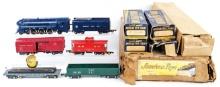 American Flyer Royal Blue Loco & Tender Train Set
