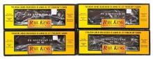 (4) MTH Pennsylvania Semi-Scale Hopper Cars (#30-7508)