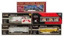 (5) K-Line Train Cars