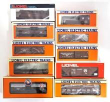(10) Lionel Pennsylvania Train Cars