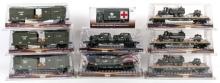 (7) Menard's U.S. Army Train Cars