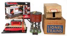 Lionel No. 342 Operating Culver, Fork Lift Loader Station, & AF No. 596 Water Tower