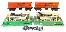 (2) Lionel Operating Cattle Cars