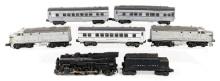 Lionel Union Pacific 2023 Diesel Units, 675 2-6-2 Engine w/ Tender, & Passenger Cars