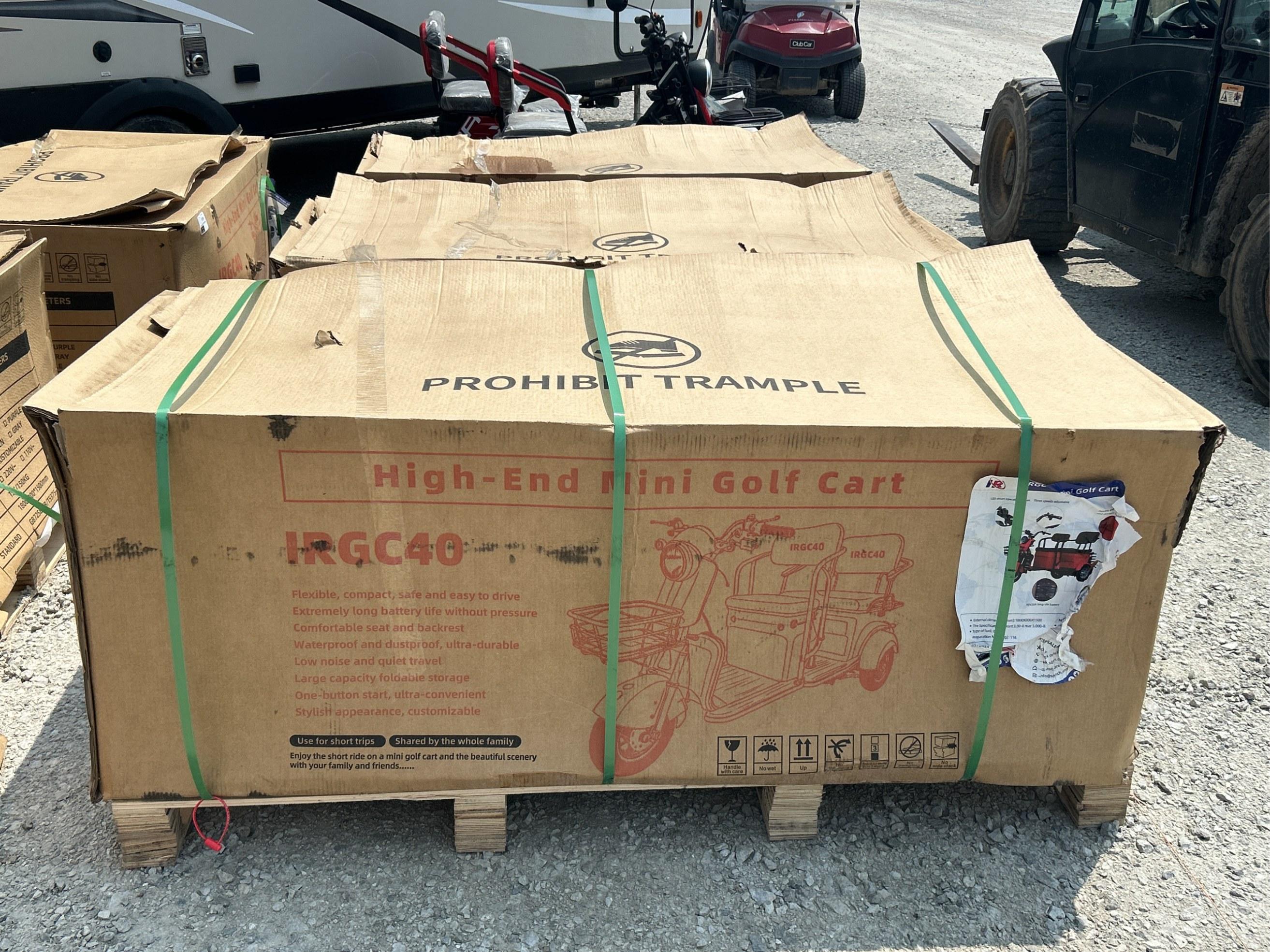 IR 3-Wheeled Electric Cart
