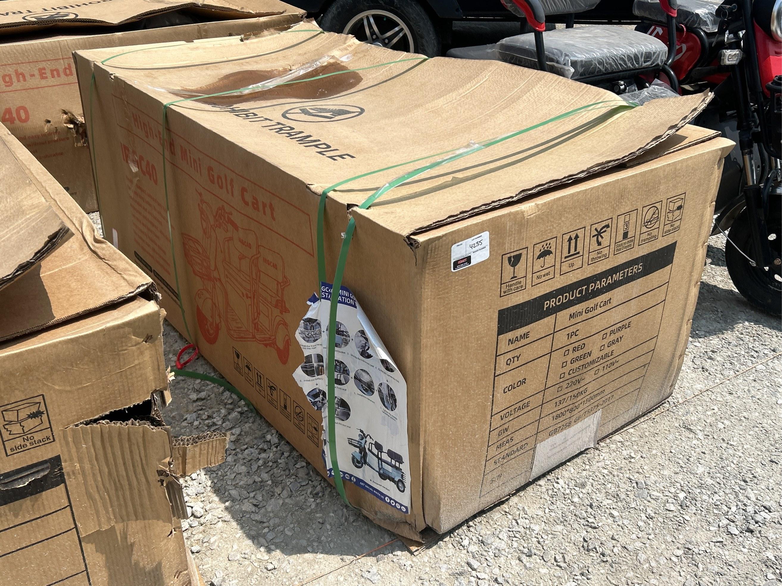 IR 3-Wheeled Electric Cart
