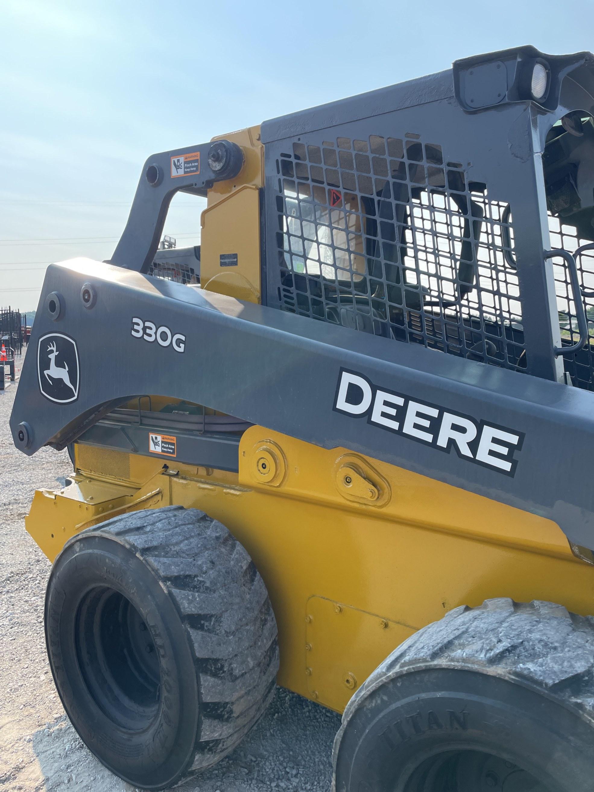 2020 Deere 330G Skid Steer Loader