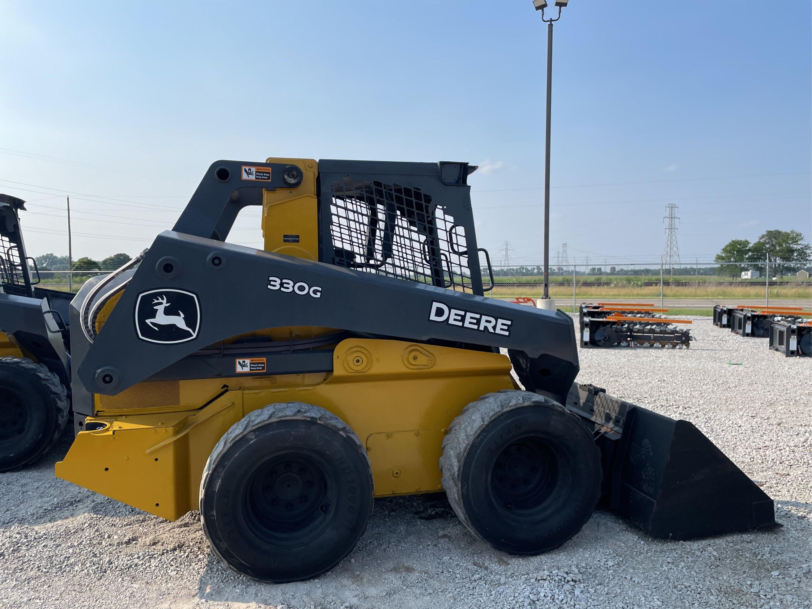 2020 Deere 330G Skid Steer Loader