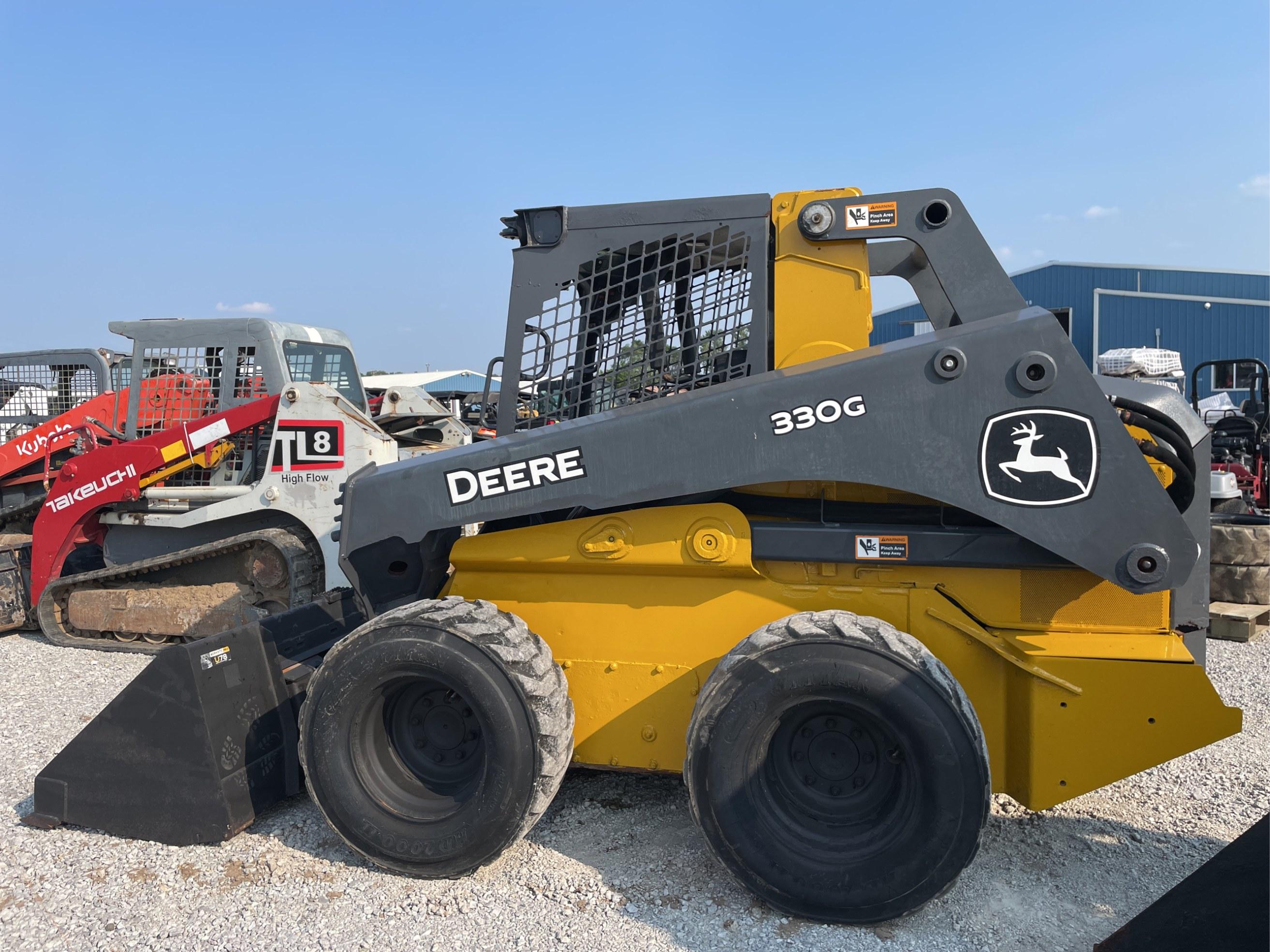 2020 Deere 330G Skid Steer Loader
