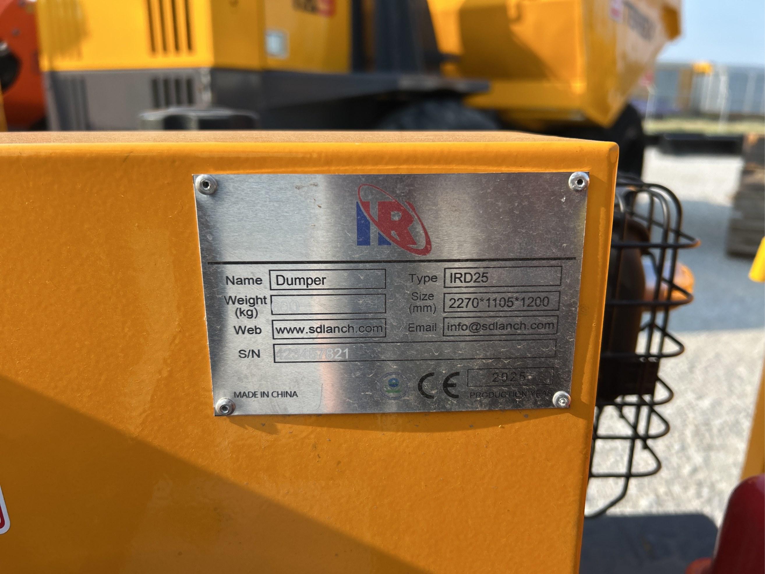 2025 IR Crawler Dumper w/ Seat
