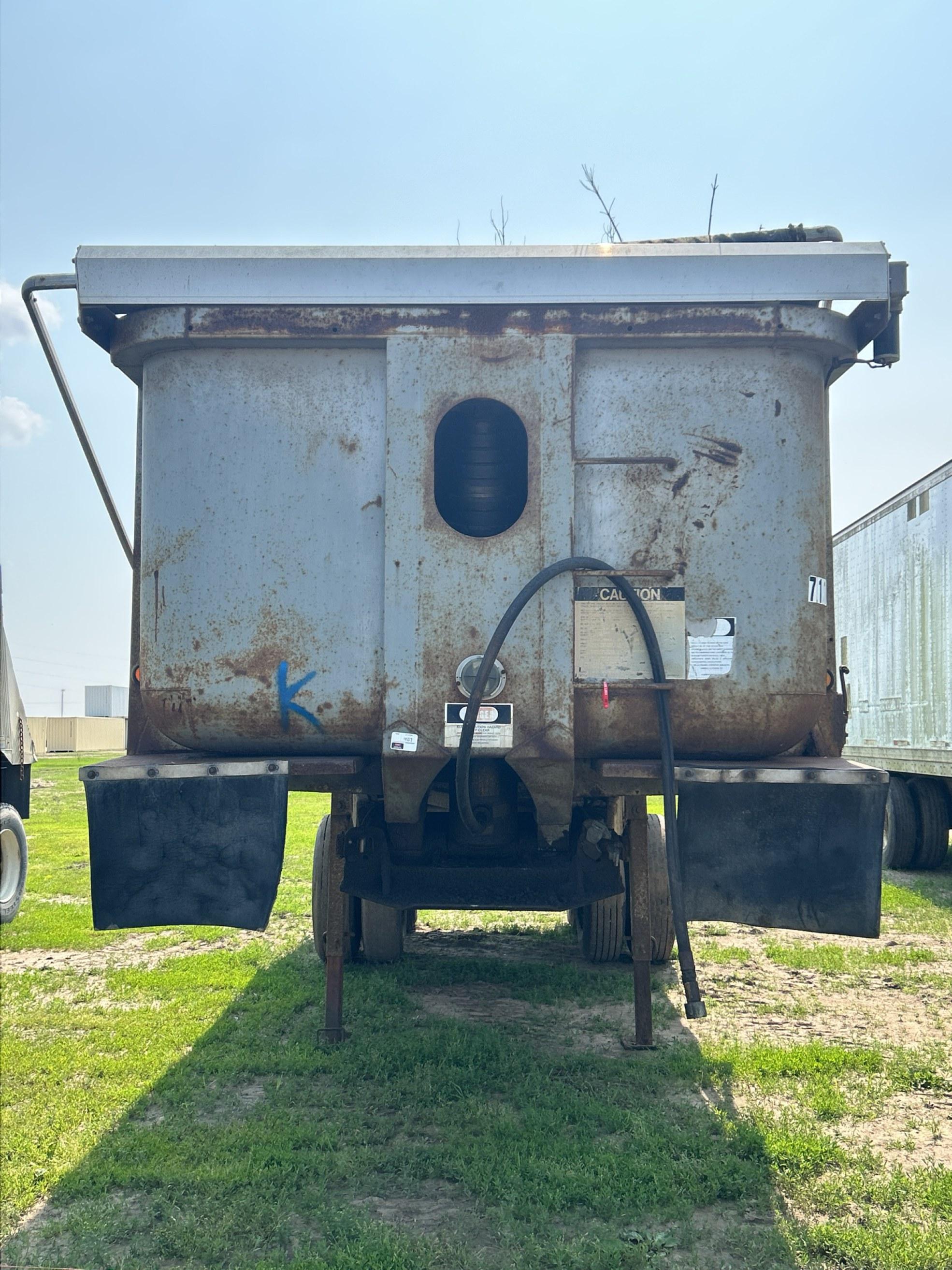 1994 23 Clement 1/4 Frame Dump Trailer