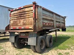 1994 23 Clement 1/4 Frame Dump Trailer