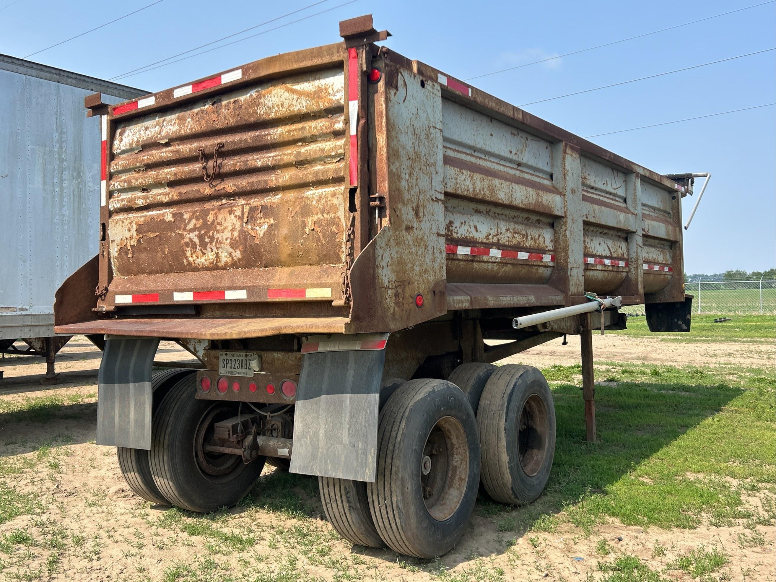 1994 23 Clement 1/4 Frame Dump Trailer