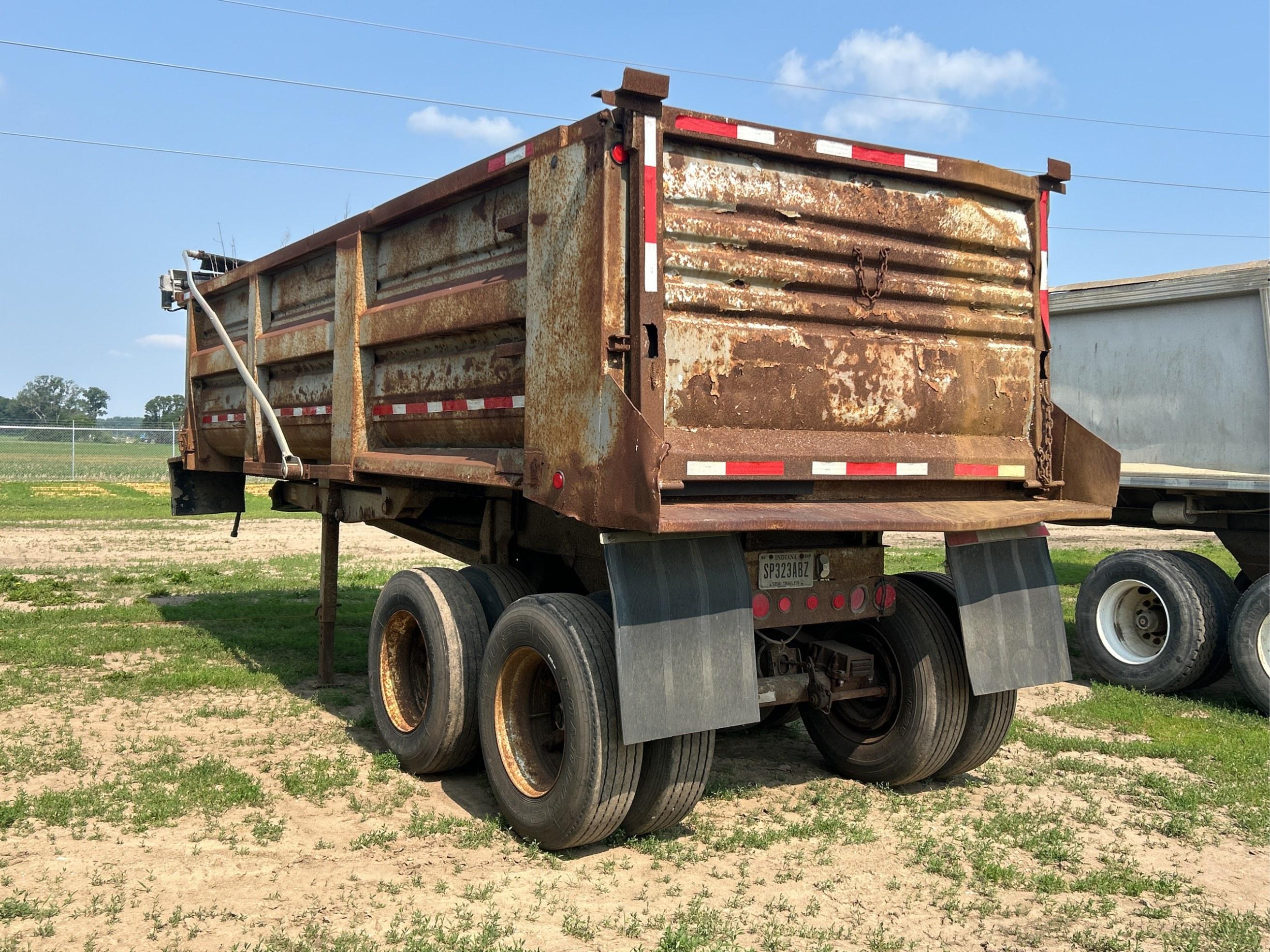 1994 23 Clement 1/4 Frame Dump Trailer
