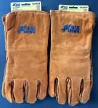 Blue Hawk Genuine Leather Welding Gloves