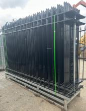 FUTURE 20Pc. Galvanized Steel Fence