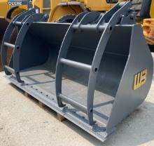 100Ó Werk Brau Wheel Loader Grapple Bucket