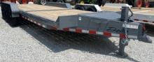 Brand New 2025 Delta 24Õ  Tri Axle Heavy Duty Tilt Top Trailer