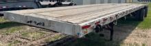 1998 Wilson 48' Split Wheel Aluminum Flatbed Trailer