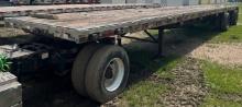 1999 Reinke 48' Split Wheel Aluminum Flatbed Trailer