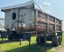 1994 23Õ Clement 1/4 Frame Dump Trailer