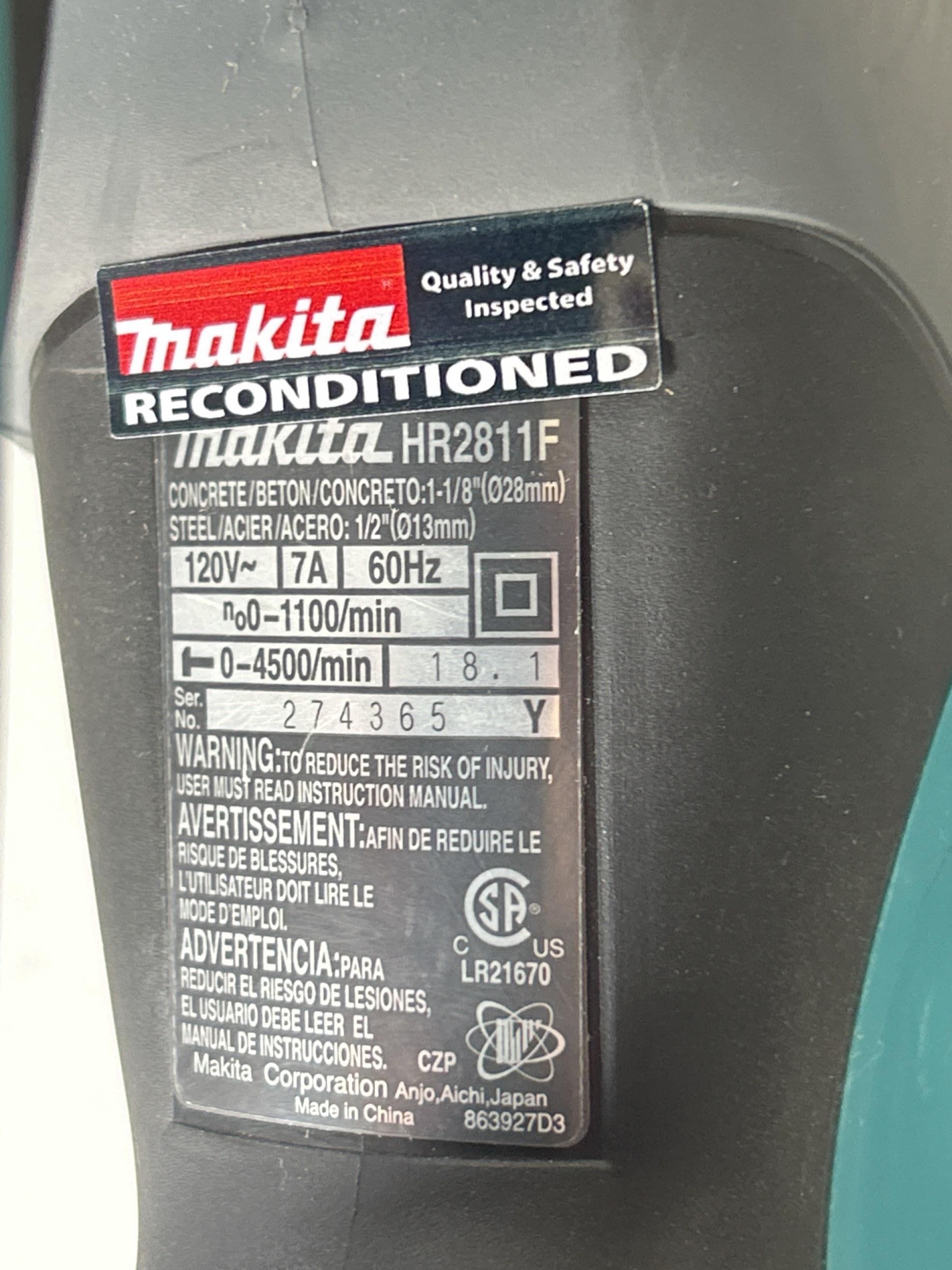 Makita 120V Corded Rotary Hammer