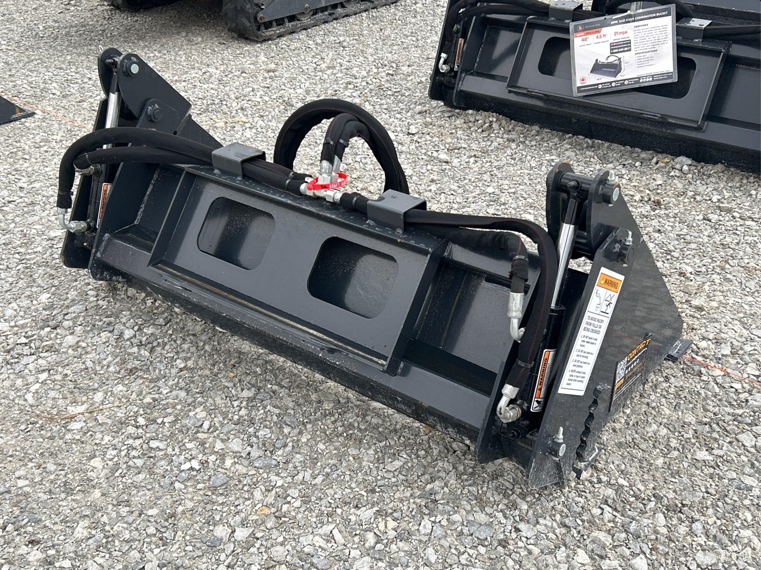 2025 Wolverine 48" Mini Skid Steer Combination Bucket