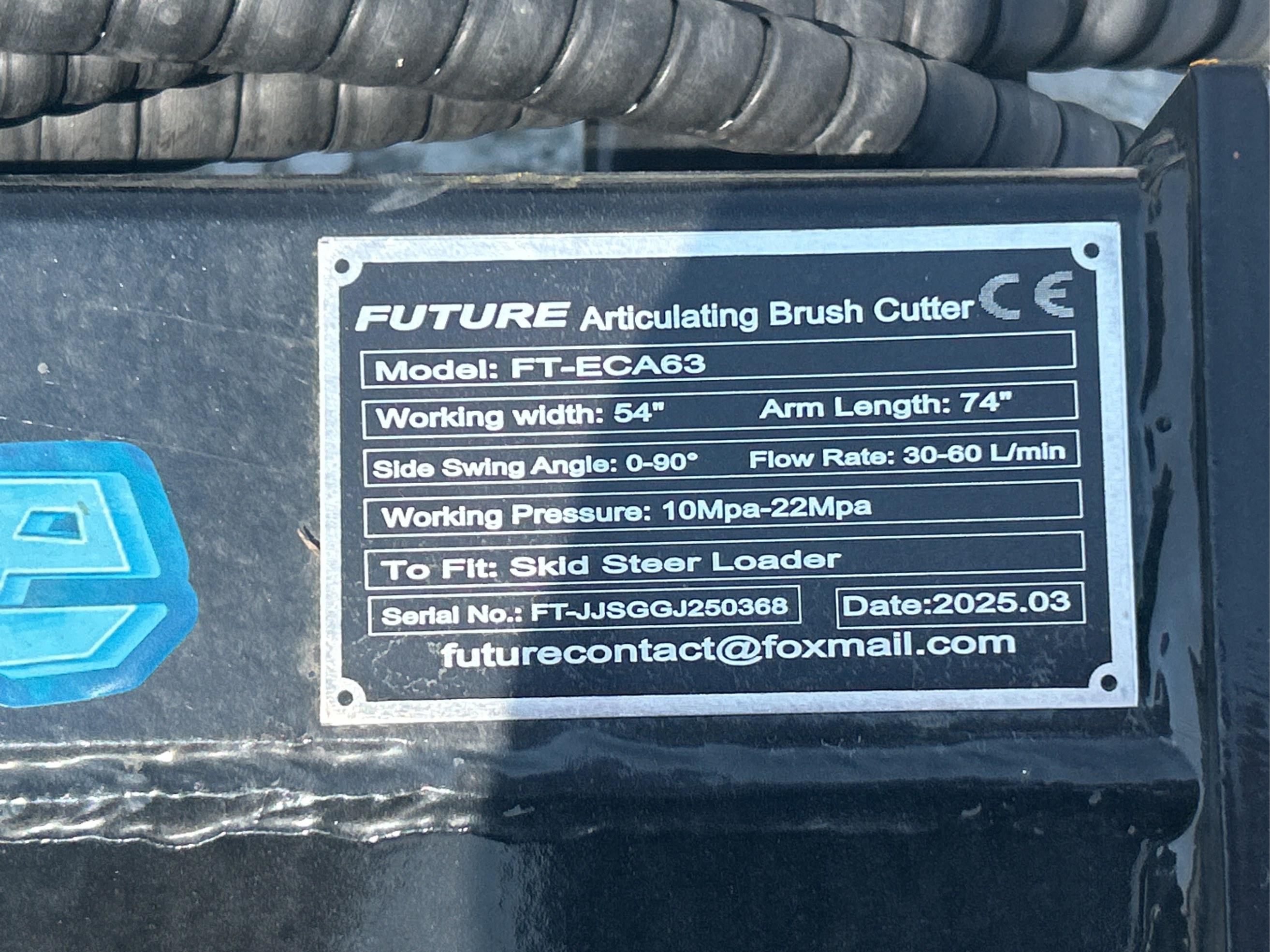 2025 FUTURE Hydraulic Articulating Brush Cutter