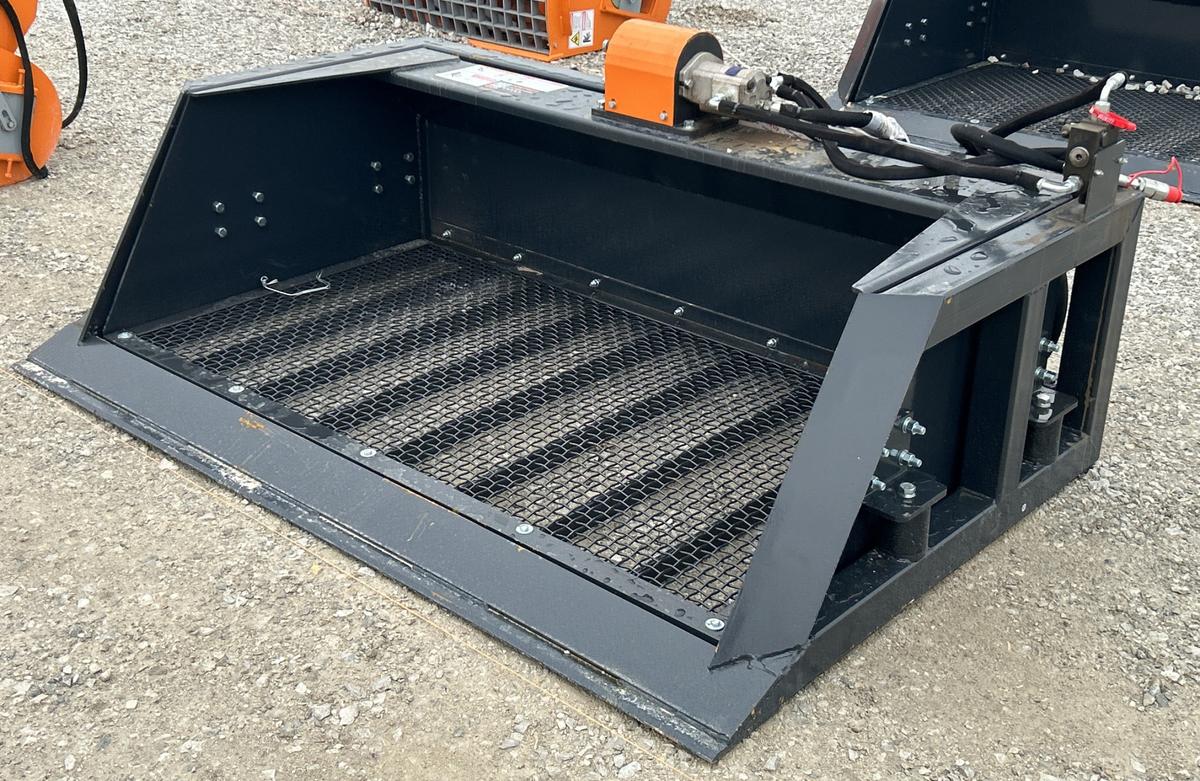 2025 Wolverine 72" Skid Steer Screening Bucket