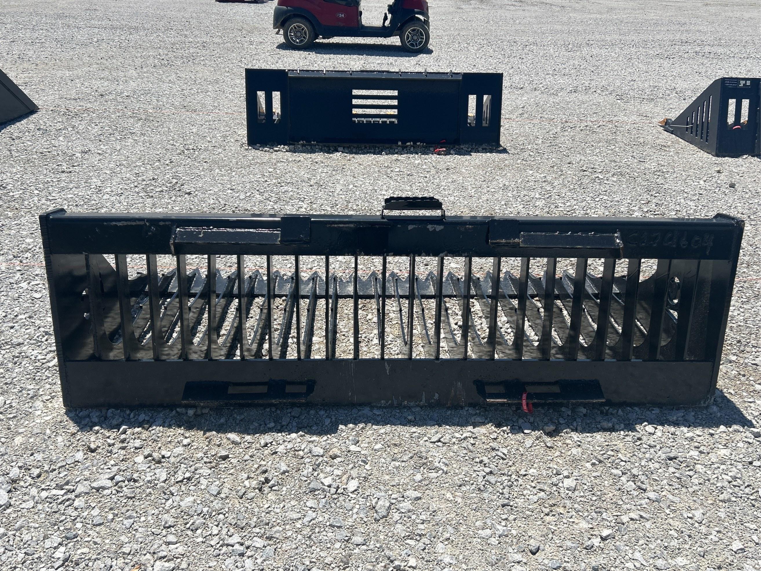 72" Quick Attach Fine Skeleton Bucket w/ High Sides