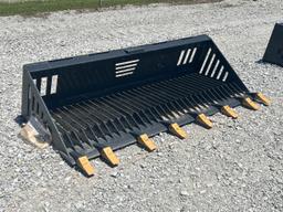 2025 LandHonor 78" Quick Attach Rock Bucket